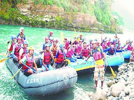 Jauljibi fair rafting